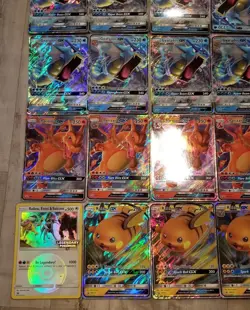 Pokemon Card Jumbo Lot Of 24 Charizard Gyrados Raichu Pikachu Entei Hidden Fates - Image 3