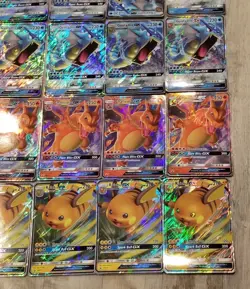 Pokemon Card Jumbo Lot Of 24 Charizard Gyrados Raichu Pikachu Entei Hidden Fates - Image 2