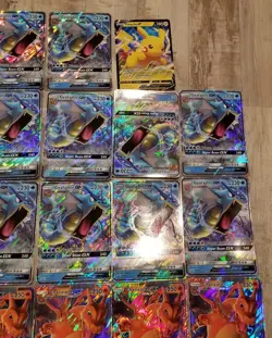 Pokemon Card Jumbo Lot Of 24 Charizard Gyrados Raichu Pikachu Entei Hidden Fates - Image 4