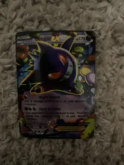 Pokemon Gengar EX TCG Holo Ultra Rare Card 34/119 Phantom Forces - Image 1