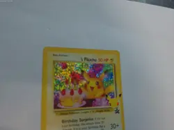 Birthday Pikachu 24 Celebrations 25th Anniversary Collection Pokemon TCG Card NM - Image 2