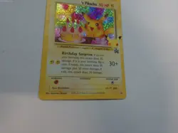 Birthday Pikachu 24 Celebrations 25th Anniversary Collection Pokemon TCG Card NM - Image 4