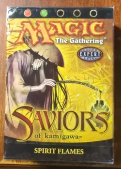 MTG Saviors Of Kamigawa Spirit Flames English Theme Deck - Sealed - Image 1