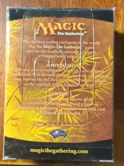 MTG Saviors Of Kamigawa Spirit Flames English Theme Deck - Sealed - Image 2