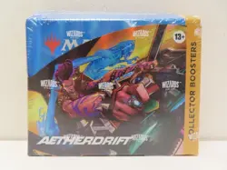 2025 Magic The Gathering Aetherdrift Collector Factory Sealed Booster Box - Image 1