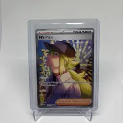 N’s Plan SIR 170/086 SV:Black Bolt English Pokemon TCG Single Card - Image 1