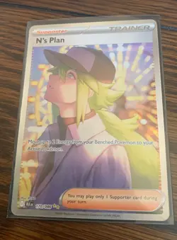 N’s Plan SIR 170/086 SV:Black Bolt English Pokemon TCG Single Card - Image 2