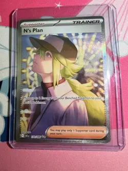 N’s Plan SIR 170/086 SV:Black Bolt English Pokemon TCG Single Card - Image 1