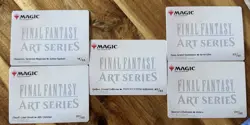 MTG Final Fantasy Art Series 8 Card Lot - Image 2
