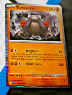 Pokemon Flamme Blanche Francais Card Holo Carte Terrakium 054/086 FR WHT Mint - Image 1