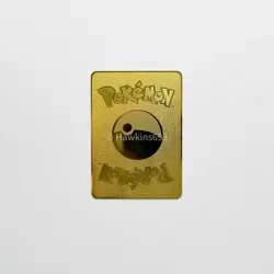 Charizard DX Pokemon Gold Metal Card Collectible Gift Display - Image 3