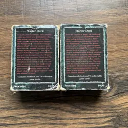 Set of 2 Vampire The Eternal Struggle Deckmaster Starter Deck Jyhad Card Game - Image 2