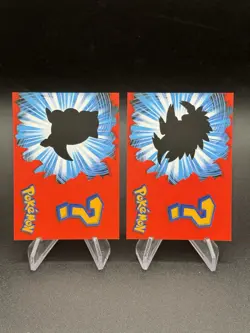Sandshrew Sandslash Who’s That Pokemon Card Set Peru Us Seller - Image 2