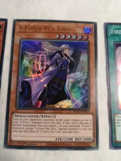S-Force Pla-Tina - BLVO-EN015 - Ultra Rare - 1st Edition 3 Card Lot - Image 2