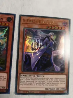 S-Force Pla-Tina - BLVO-EN015 - Ultra Rare - 1st Edition 3 Card Lot - Image 3