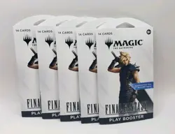 Magic The Gathering Final Fantasy 5x Play Booster Packs (MTG x FF) [Brand New] - Image 1