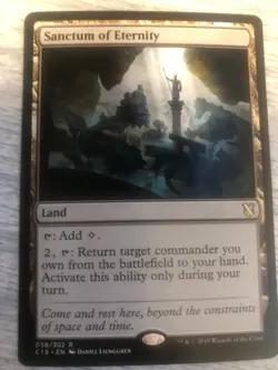 Sanctum of Eternity Commander 2019 LP MTG FREE SHIPPING - Image 1