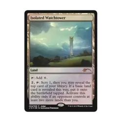 WOTC MtG Judge Promos Isolated Watchtower (P) (Foil) NM - Image 1