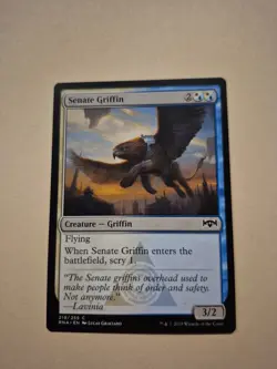 Senate Griffin 219/259 MTG NM Ravnica Allegiance (C) - Image 1