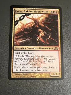EXAVA, RAKDOS BLOOD WITCH Magic the Gathering MTG Dragon's Maze - Image 1