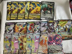 Pokemon SWSH Black Star Collection Promo Jumbo Card Lot Of 21 LP - NM Condition - Image 3