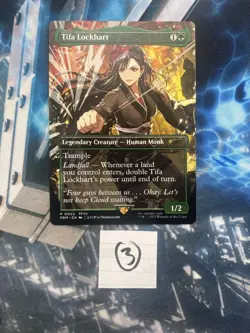 Mtg Tifa Lockhart Magiccon Limited Promo 3 - Image 1