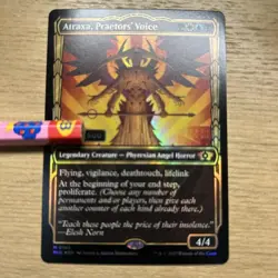 Mtg Atraxa Praetors' Voice Serial Number Double Rainbow Foil Value - Image 1