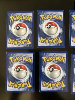 Pokemon 8 Card Lot Vintage 1st Edition Shadowless Caterpie Poliwhirl Drowzee Lp - Image 5