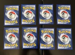 Pokemon 8 Card Lot Vintage 1st Edition Shadowless Caterpie Poliwhirl Drowzee Lp - Image 4