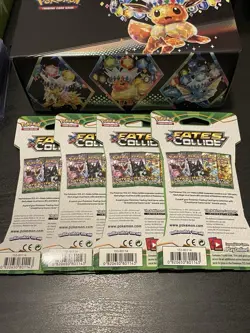 Pokemon TCG XY Fates Collide 2016 Sleeved Booster Pack COMPLETE ART SET SEALED - Image 2