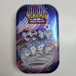Pokemon Maushold Paldean Fates Mini Tin Opened / No Packs - Image 1