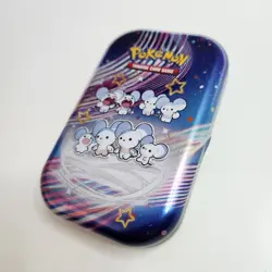 Pokemon Maushold Paldean Fates Mini Tin Opened / No Packs - Image 2