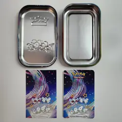 Pokemon Maushold Paldean Fates Mini Tin Opened / No Packs - Image 4