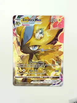 Zeraora VMAX GG42/GG70 Ultra Rare Crown Zenith Galarian Gallery NM Pokemon - Image 1
