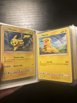 Pokemon Pikachu Trading Cards Collection Binder - Image 1