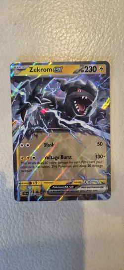 Zekrom ex #034/086 - Scarlet & Violet Black Bolt - Near Mint - Pokemon TCG - Image 1