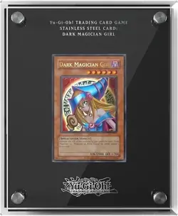 Yu-Gi-Oh! Stainless Steel Card - Dark Magician Girl - Limited Edition Sealed - Image 2
