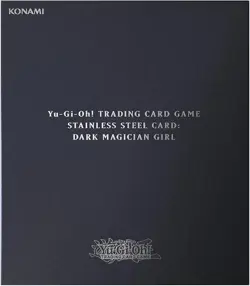 Yu-Gi-Oh! Stainless Steel Card - Dark Magician Girl - Limited Edition Sealed - Image 4