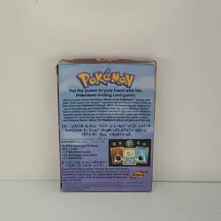 Pokemon Water Blast Jungle Theme Deck No Cards - Rulebook Damage Counters Coin - Image 4