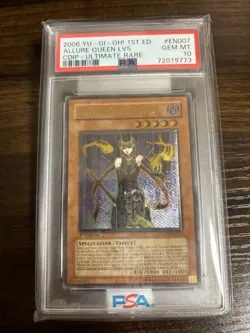 YuGiOh Queen of Thorns LV5 PSA10 1st Edition Ultimate Rare Low Pop - Image 1