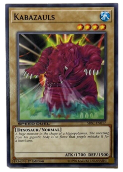YuGiOh! - Kabazauls - Speed Duel - Common - Image 1