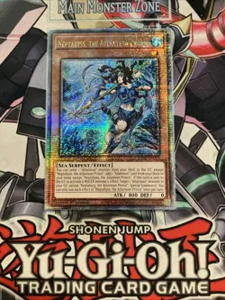 Neptabyss, The Atlantean Prince Quarter Century Secret Rare RA03-EN013 Yugioh - Image 2