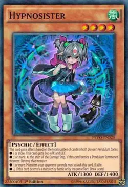 Hypnosister - PEVO-EN025 - NM - Super Rare - 1st ed - Yugioh - Image 1