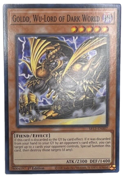 YuGiOh! - Goldd, Wu-Lord of Dark World - Common - Image 1