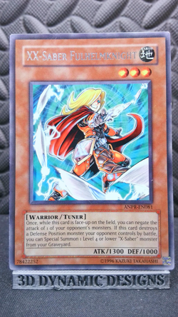 | Yugioh XX-Saber Fulhelmknight ANPR-EN081 Rare Ancient Prophecy NM 🔥 | - Image 1