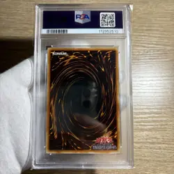 YuGiOh Red Eyes Black Dragon PSA10 Rare Red Body Green Foil SOD-JP042 - Image 3