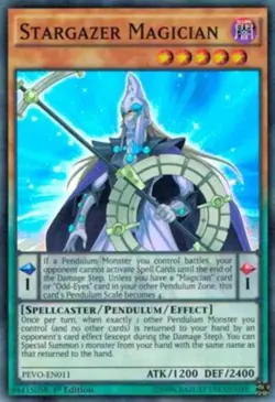 Stargazer Magician - PEVO-EN011 - NM - Super Rare - 1st ed - Yugioh - Image 1