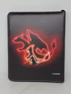 Pokemon Trading Card Game Zip Binder + 50 Nine Pocket Sheets - Pikachu Charizard - Image 2