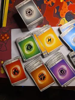 Pokemon TCG Energy Mixed Bulk Card Lot 400 Count NM Deck Builder - Image 1