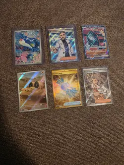 pokemon scarlett switch Secret Rare Card Lot 6 Cards - Image 1